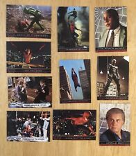 2002 Topps Spider-Man Movie Trading Cards (10 CARD LOT) Marvel picture