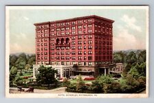 Pittsburgh PA-Pennsylvania, Hotel Schenley, Advertising Antique Vintage Postcard picture