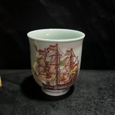 Japanese Pottery  1 Cup Arita Vintage Traditional Foreign ship Traditional Art picture