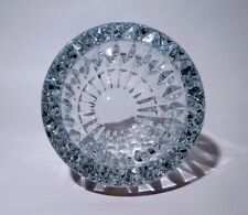 Mikasa Heavy Crystal Bowl Starburst Pattern  Labeled picture