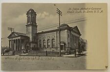Postcard, St Johns Methodist Episcopal Church South, St Louis MO, early 1900s picture