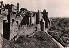 Carcassonne Fort Ensemble Porte d'Aude Real Photo Vintage Postcard Unposted picture