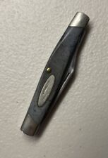 Buck Knife USA 1972-86 309 Companion Two Blade Folder Black Delrin Handles picture