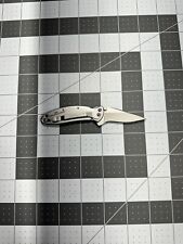Vintage Kershaw 1600 Chive Pocket Knife USA - Logo - 6311 picture