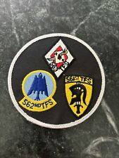 USAF 23rd TACTICAL FIGHTER WING GAGGLE PATCH 80s Rare Vtg Squadron TFW Wing picture