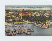 Postcard St. Petersburg Yacht Club Florida The Sunshine City USA North America picture
