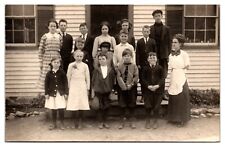 RPPC 1913 School Class Picture, Holderness, New Hampshire picture