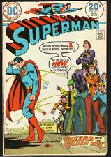 Superman #273--The Wizard with the Golden Eye--1974 DC Comic Book picture