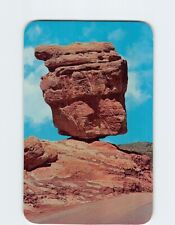 Postcard Balanced Rock Garden of Gods Pikes Peak Region Colorado USA picture