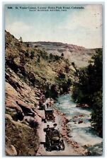 St. Vrain Canon Lyons Ester Park Road CO, Rocky Mountain National Park Postcard picture