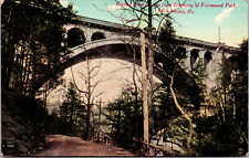 Vtg 1910s Walnut Lane Bridge Fairmont Park Philadelphia Pennsylvania PA Postcard picture