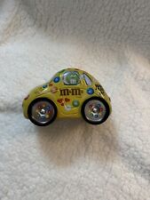 M&M Yellow Bug Car Tin * M&M’s Candy Collectible Tin picture