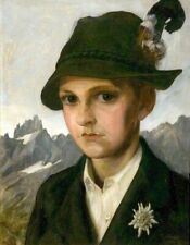 Dream-art Oil painting Johannes-Matthaeus-Koelz-Portrait-of-the-Artist's-Son-Sie picture