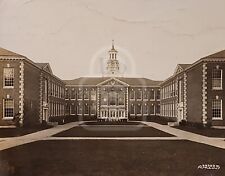 Early C 1910's-20's Silver Gel Photo of Franklin High School. Portland, Oregon.  picture