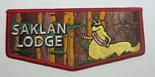 OA Lodge 970 Saklan   Flap Boy Scout BC2 picture