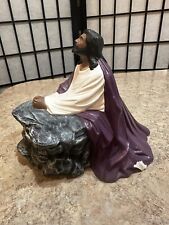 Jesus Praying Gethsemane Garden Statue Byron Molds 1985 Figurine Religious*Read picture