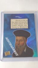 2021 Super Products Pieces Of The Past Nostradamus Pieces Document Relic #294 picture