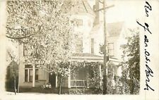 NY, Carlisle, New York, RPPC, Dr O.S. Karh or Kash Residence, 1914 PM picture
