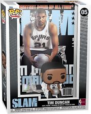 Funko Pop Slam Cover NBA San Antonio Spurs Tim Duncan Figure picture