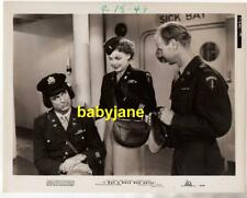 CARY GRANT ANN SHERIDAN ORIGINAL 8X10 PHOTO IN DRAG 1949 I WAS A MALE WAR BRIDE picture