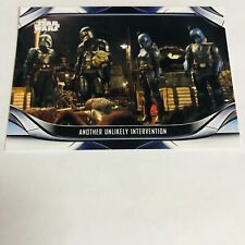 2021 Topps Star Wars Mandalorian S1&2 UK Base #106 Another Unlikely Intervention picture