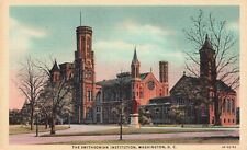 Postcard The Smithsonian Institution, Washington DC Linen picture