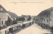 CPA 25 SECONDCOURT TRAMWAY STATION HOTEL DU CYGNE (THE BEAUTIFUL TRAIN CPA picture