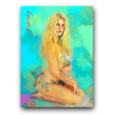 Brigitte Bardot #25 Art Card Limited 38/50 Edward Vela Signed (Movies Actress) picture