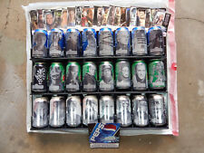 Vintage Star Wars Episode 1 Pepsi Mt Dew 24 Can Display set w/ Collector Cards picture
