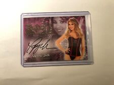 Benchwarmer 2012 Tiffany Toth Autograph Happy New Year  Card picture