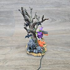 Lemax Spooky Town - Night Flight - Halloween Resin Lighted Tree READ picture