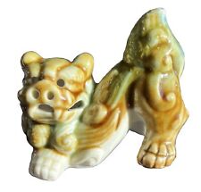 VTG Foo Dog Chinese Guardian Lion ShiShi Ceramic Figure Numbered #41 picture