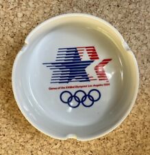 Vintage 1984 Olympics Ceramic Ashtray Los Angeles L.A. XXIII 23rd Olympiad  picture