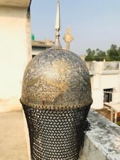 Rare Arabic Persian Warrior Helmet (KULAH KHUD) Islamic Armour War picture