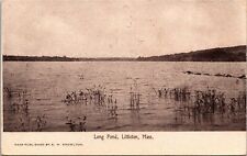 Littleton MA Mass - Long Pond-Posted Postcard picture