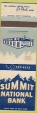 Matchbook Cover - Summit National Bank St Paul MN picture