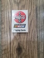 New and Sealed Coca-Cola Nascar Playing Cards Bicycle picture
