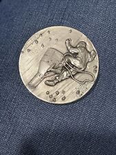 1965 GEMINI 4  James WHITE  NASA medal coin 1st SPACE WALK  Made in ITALY picture