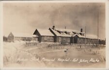 Postcard RPPC Fort Yukon Alaska 1930 Hudson Stuck Memorial Hospital picture