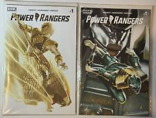 MMPR #1 WHITE & GREEN RANGER MIGUEL RETAILER COVERS By MERCADO And DELL’OTTO picture