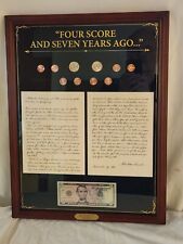 Rare Bradford Exchange Mint Gettysburg Address Voice of Democracy Masterpiece LE picture