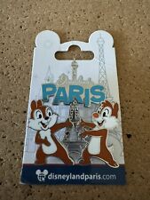 Disney Pin Paris Chip And Dale  Disneyland Paris Eiffel Tower picture