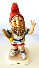 Goebel Co Boy Ted the Tennis Player Merry Gnome Porcelain Germany Story Tag picture