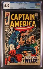 CAPTAIN AMERICA  #106  Affordable Nice 6.0 CGC   4025273024 picture