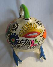 WONDERFUL MEXICAN POTTERY FROG BANK picture