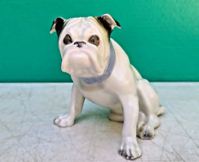 English Bulldog Porcelain Dog Figurine German GRAFENTHAL Vintage picture