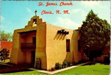 Clovis, NM New Mexico  ST JAMES EPISCOPAL CHURCH  Petley Religion  4X6 Postcard picture