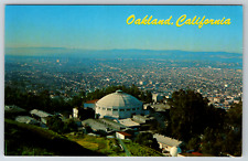 c1960s Oakland California View UC Berkeley Hills Vintage Postcard picture