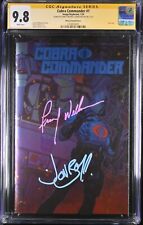 Cobra Commander #1 Spoiler Foil Megatron Variant CGC SS 9.8 SIGNED Welker Meyers picture