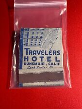 CROWN MATCH CO - TRAVELERS HOTEL - DUNSMUIR, CA -  UNSTRUCK picture